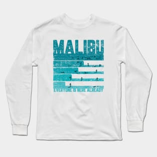 Malibu surf Long Sleeve T-Shirt